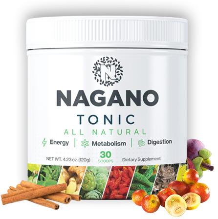 Nagano Tonic with ingredients